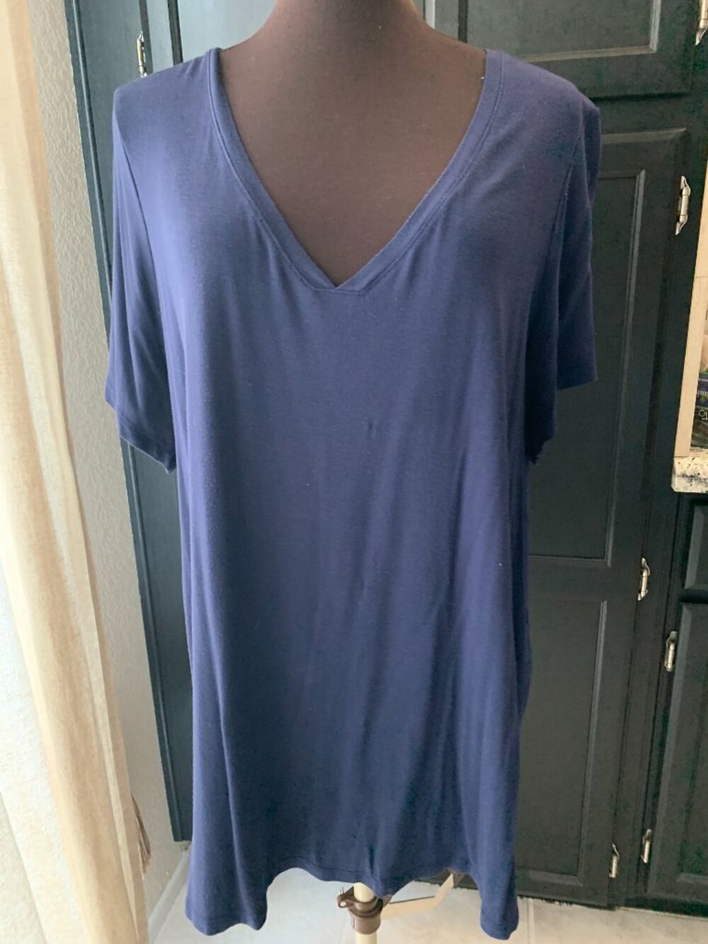 Lane Bryant Swing Tee Dark Blue 18/20